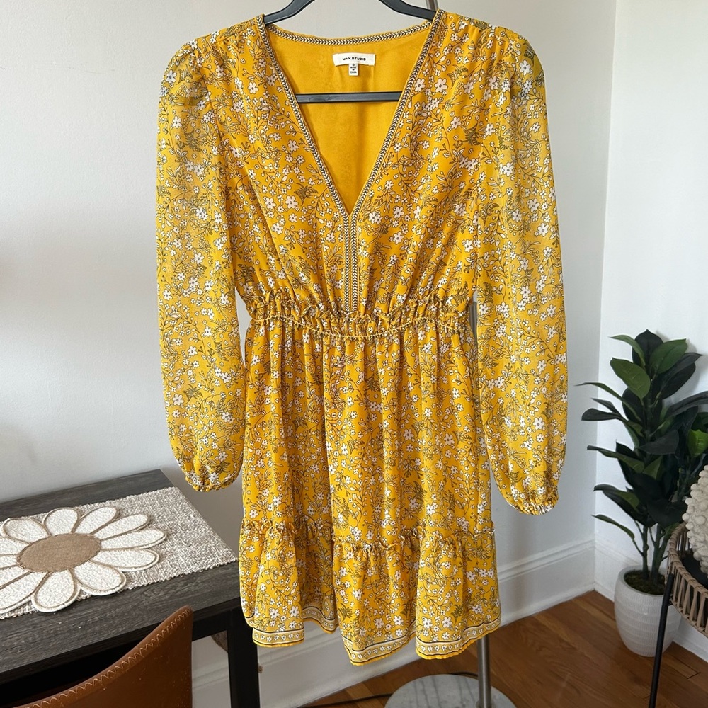 Max Studio | Yellow Sundress